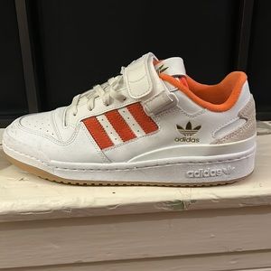ADIDAS FORUM LOW WHITE TRUE ORANGE